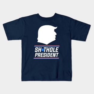 Shithole President Kids T-Shirt